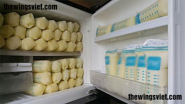trữ đông sữa mẹ ở nhiệt độ bao nhiêu