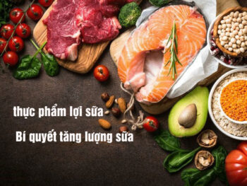 thực phẩm lợi sữa - bí quyết tăng lượng sữa