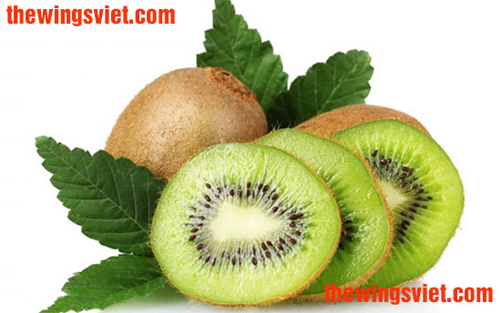 quả kiwi - thực phẩm giảm cân sau sinh
