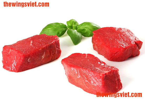 thịt bò có tác dụng lợi sữa giảm cân