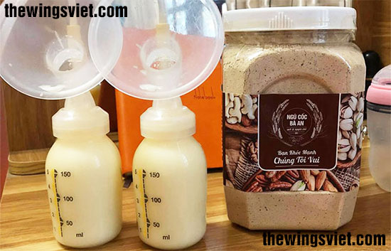 ngũ cốc vừa giảm cân vừa lợi sữa