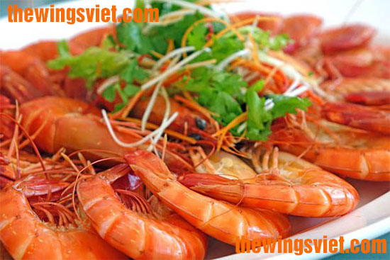 tôm rất tốt cho tim mạch