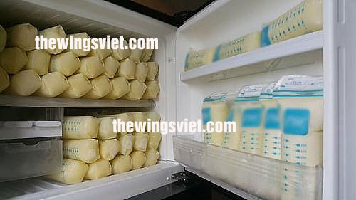 cách lưu trữ bảo quản sữa mẹ