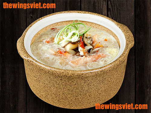 yến chưng với hạt sen