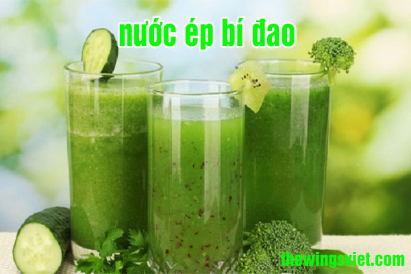 mẹ giảm cân bằng nước ép bí đao mẹ giảm cân bằng nước ép bí đao
