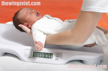 trẻ bú sữa mẹ hoàn toàn vẫn chậm tăng cân