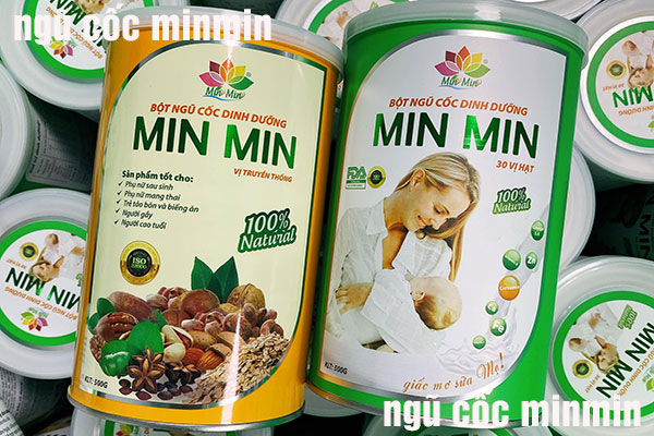 bột ngũ cốc minmin bột ngũ cốc minmin