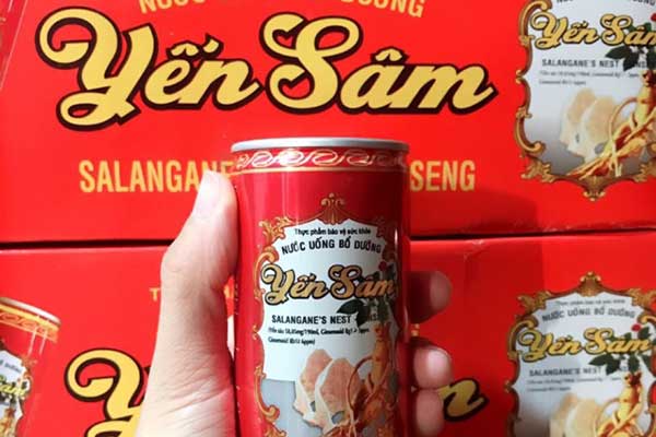 nước yến sâm  nước yến sâm