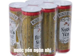 nước yến đóng chai