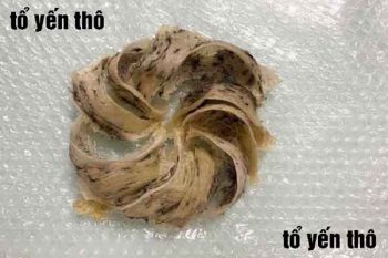 cách làm tổ yến thô