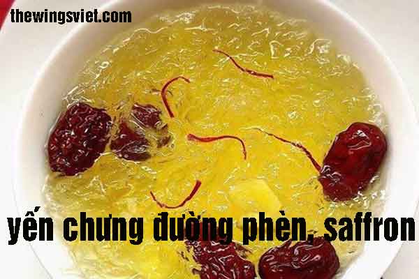 chế biến yến chưng đường phèn chế biến yến chưng đường phèn