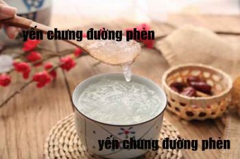 yến chưng đường phèn