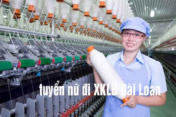 Đơn hàng đi Đài Loan cho nữ