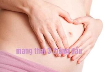 làm gì khi mang thai 3 tháng đầu